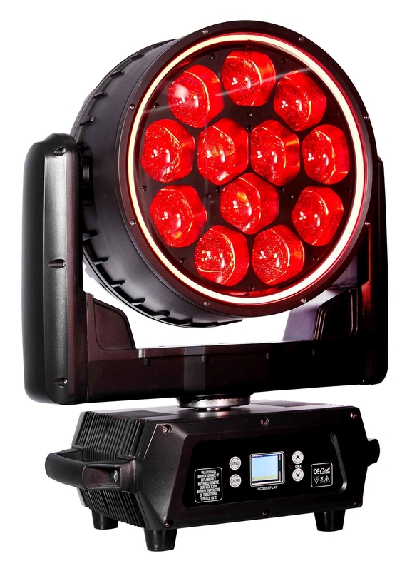 RGBW 4in1 LED ขับเคลื่อนหัวเวทีแสงสําหรับสถานที่จัดงานคอนเสิร์ต