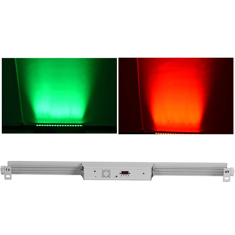 กันน้ํา 18*4W 4in1 LED แบร์เบย์ หัวเคลื่อนที่ IP65 RGBW การผสมสี