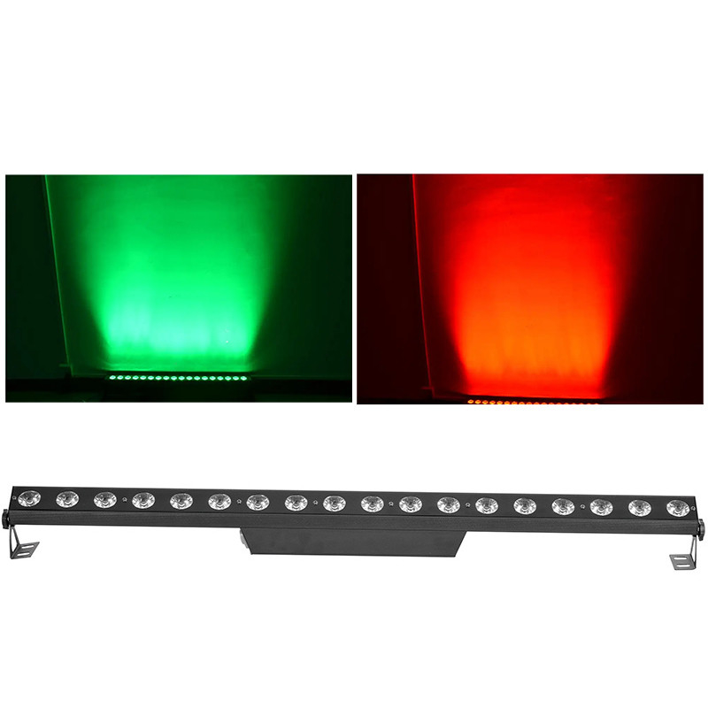 18x4 วัตต์ RGBW 4in1 Rgbw ไฟเวที LED ไฟเมืองสี LED IP65 โรงงาน