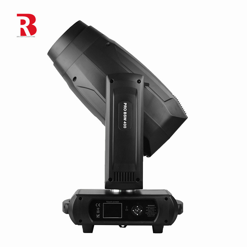 DMX BSW 400W 3 ใน 1 LED ขับเคลื่อนหัวเวทีแสง CMY CTO ด้วยจอ LCD 2.8 นิ้ว