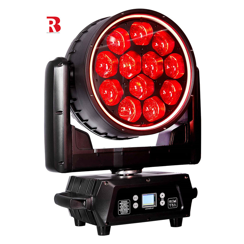 สายไฟฟ้า Zoom DMX LED ขยับหัวจุดแสง 550W สําหรับงานแต่ง