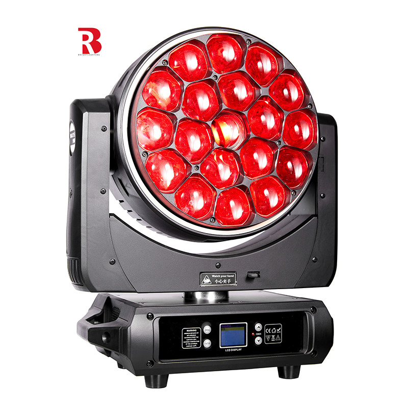 สายไฟฟ้า Zoom DMX LED ขยับหัวจุดแสง 550W สําหรับงานแต่ง