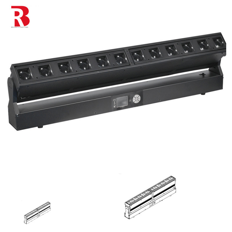 12pcs 40W RGBW 4 ใน 1 LED ขยับแสงสว่างจุดสําหรับสโมสรกลางคืน