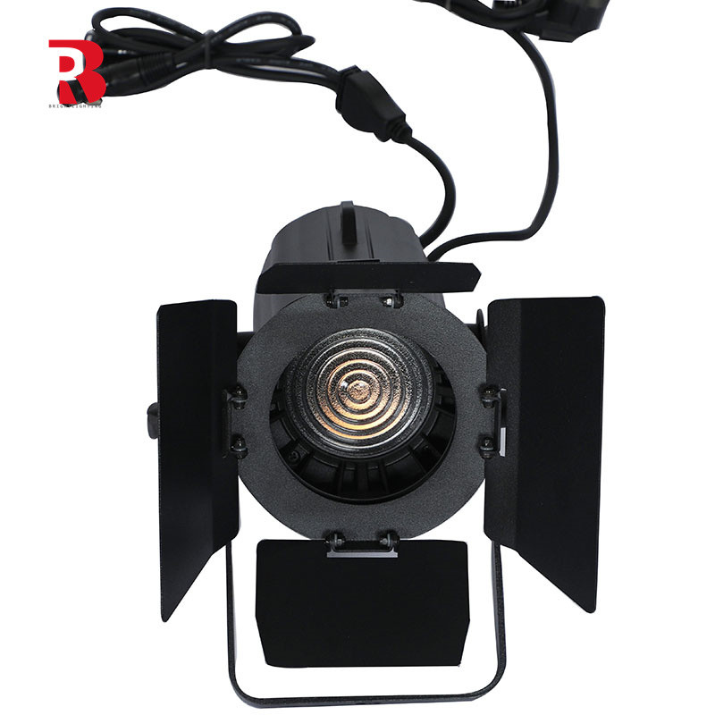 60W LED Mini Fresnel Spotlight 60w Single WW / CW โซมสเตจสตูดิโอแสง