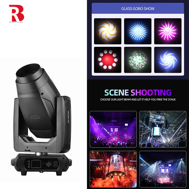400W ความสว่างสูง สีขาว LED Beam Projector stage Lighting สําหรับงาน