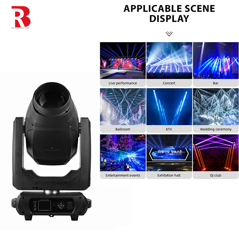 400W ความสว่างสูง สีขาว LED Beam Projector stage Lighting สําหรับงาน