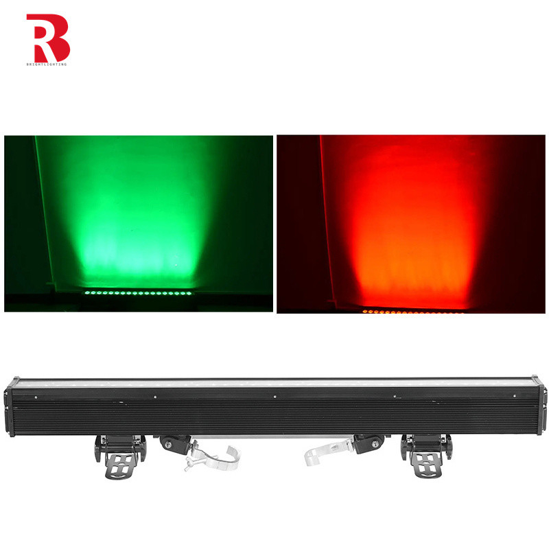 DMX512 กลางแจ้ง 18×10W RGBW 4IN1 LED Pixel Bar Light Led Stage City Light