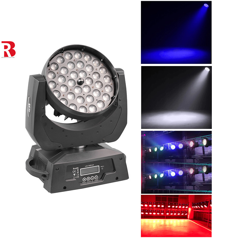 36 * 10W RGBW 4-In1 สําหรับฉากแสดง LED หัวเคลื่อนไหว