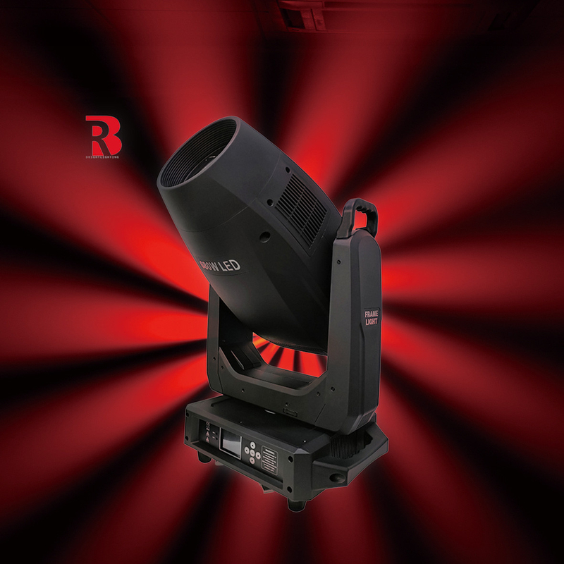 แฟรมไฟ มินิ 680W หัวเคลื่อนที่ LED สเตจ ไลท์ โรงงานจีน