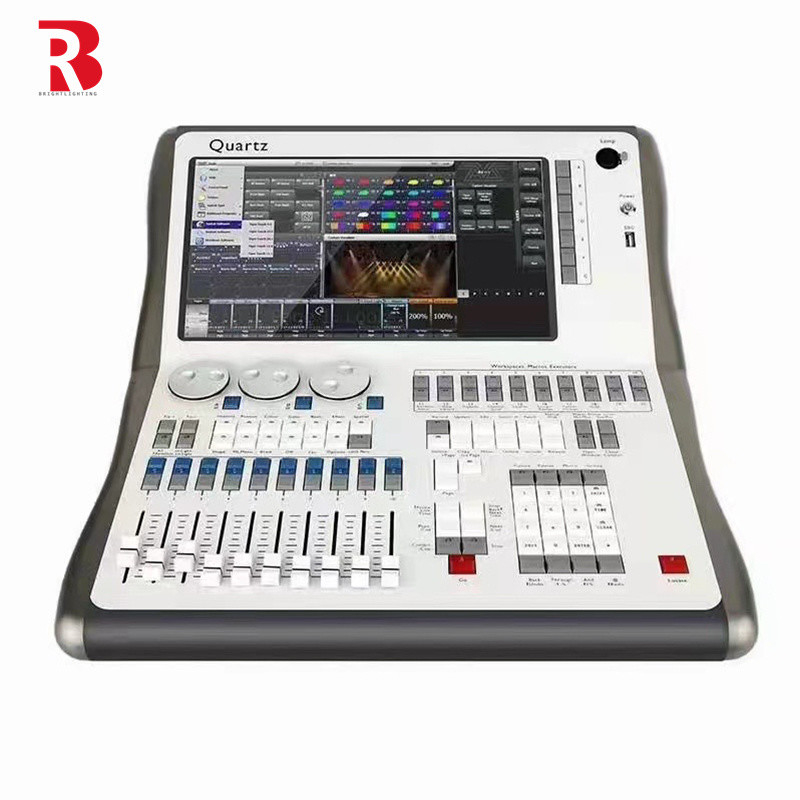 อุปกรณ์ Led Stage Stage DMX512 เครื่องควบคุมแสง QUARTZ สําหรับชมรมดีเจ
