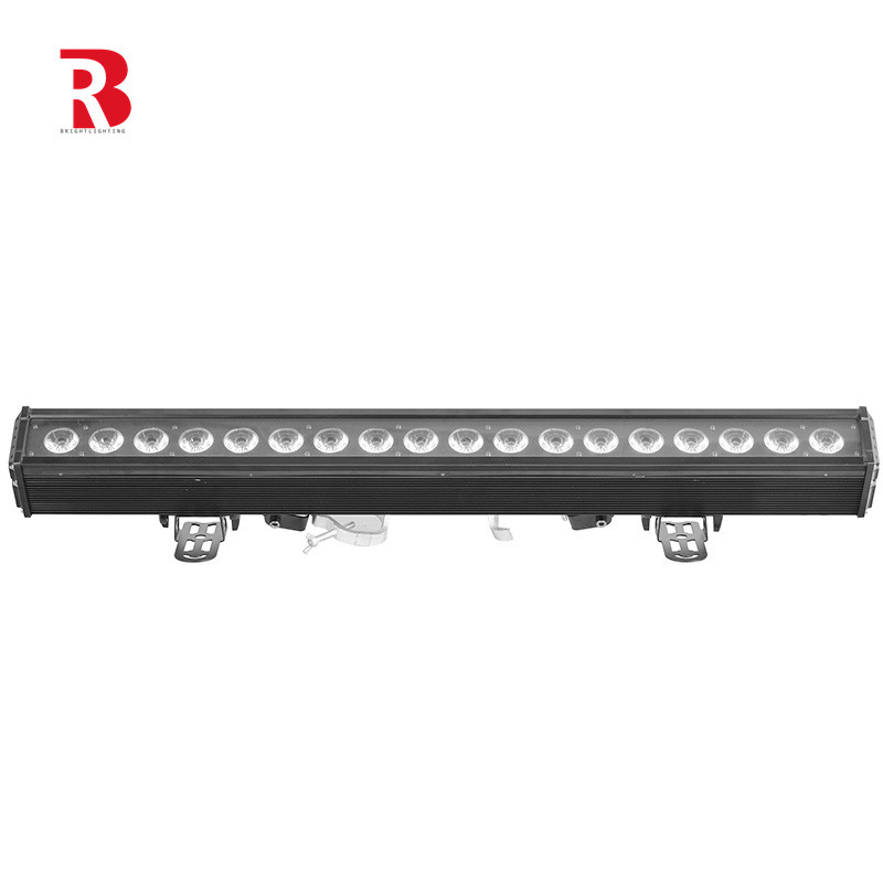 กลางแจ้ง 18 × 12W RGBWA 5in1 LED Stage City กันน้ําจุดควบคุม ล้างแสง