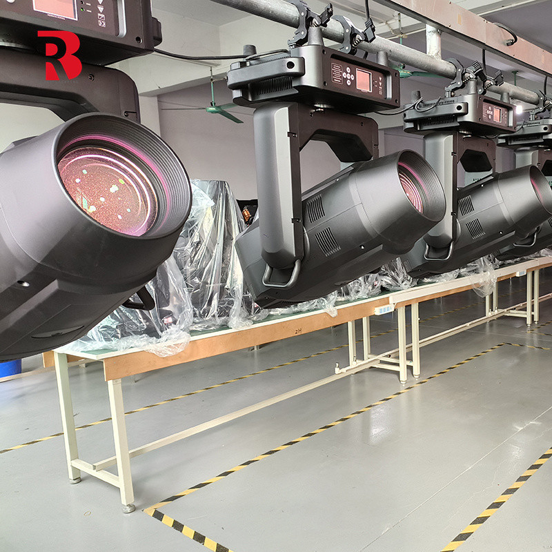 600w Indoor LED Spot Moving Head Stage Profile Framing Light สําหรับชมรมดีเจ