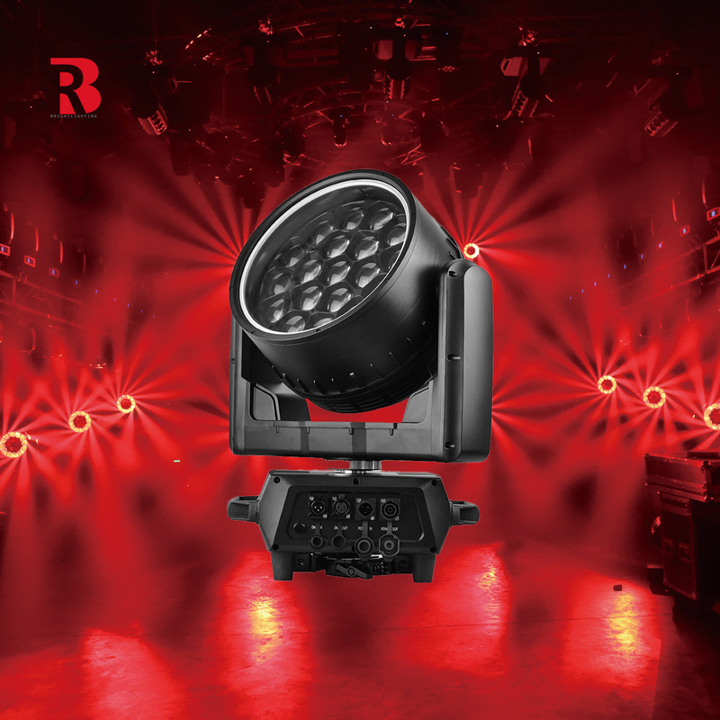 LED Zoom And Rotation 19*40W LED Moving Head สําหรับงานเวทีมืออาชีพ