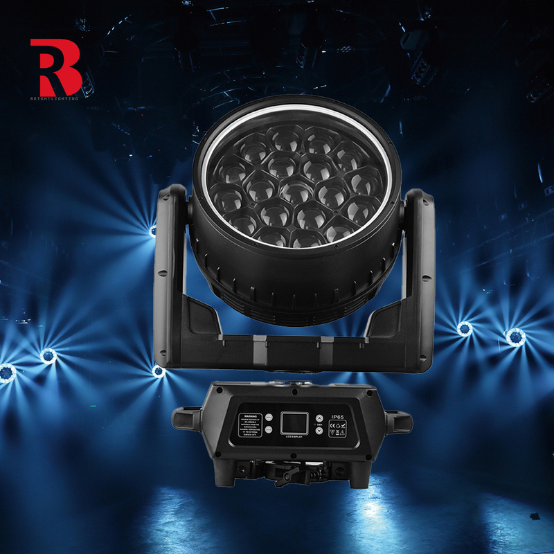 LED Zoom And Rotation 19*40W LED Moving Head สําหรับงานเวทีมืออาชีพ