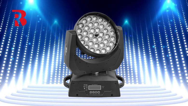 380W LED Zoom Beam Light 14CH LCD Display LED Head Moving Stage Light สําหรับการแสดง
