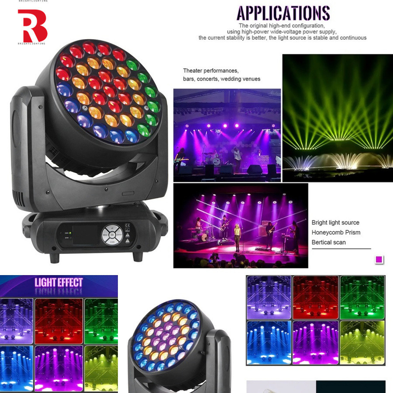 สร้างบรรยากาศแบบไดนามิก ด้วย RGBW 4in1 LED Moving Head Light สําหรับงานกิจกรรมของบริษัท