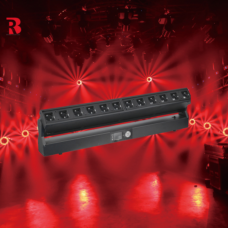 12*40W RGBW 4in1 LED Pixel Zoom Bar LED ไฟหัวเคลื่อนที่สําหรับงานแต่ง