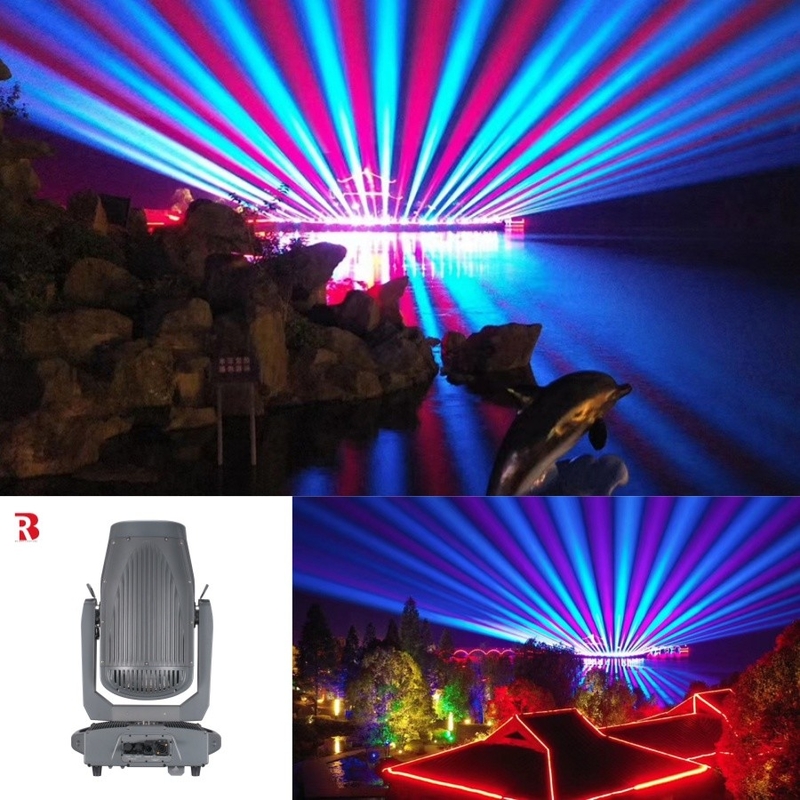 ภายนอกกันน้ํา 260W ผลิตเคลื่อนหัวแสงสว่างเรียงเลเซอร์เวทีสําหรับโรงละคร