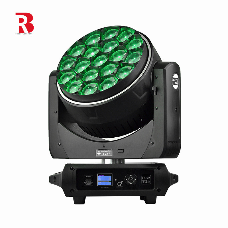 LED Bee Eye 4in1 เคลื่อนหัวแสงเวทีด้วยการผสมสี RGBW