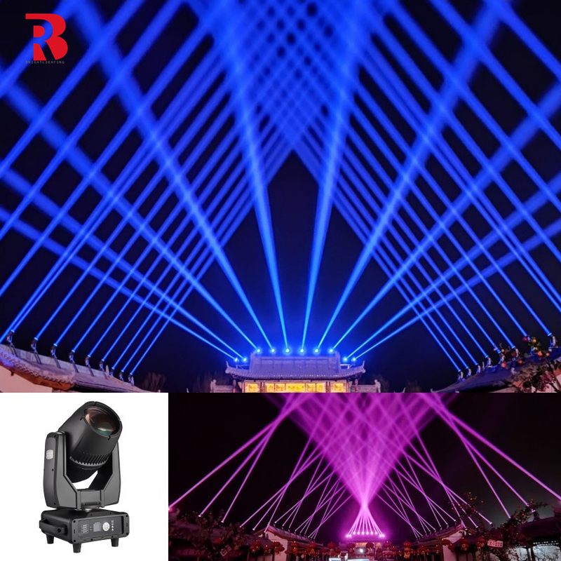 ไฟหัวเคลื่อนที่ด้วย CTO CMY ผลลัพธ์ กันน้ํา จุดล้าง Zoom Mini 380W Beam