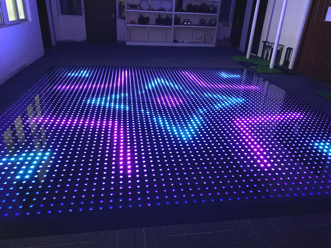 สายไร้สาย 50*50cm 60*60cm LED ดานซ์ฟอร์ม สําหรับโชว์เวทีมืออาชีพ