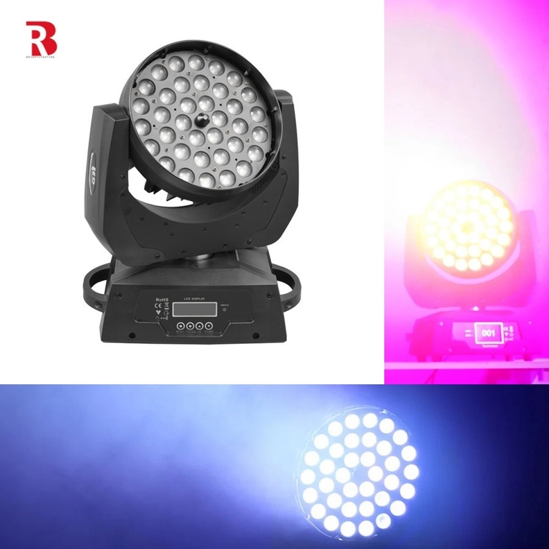 4in1 Rgbw Zoom Led 36pcs X 10w ขับเคลื่อนหัวล้างแสงสําหรับการสว่างงานมืออาชีพ