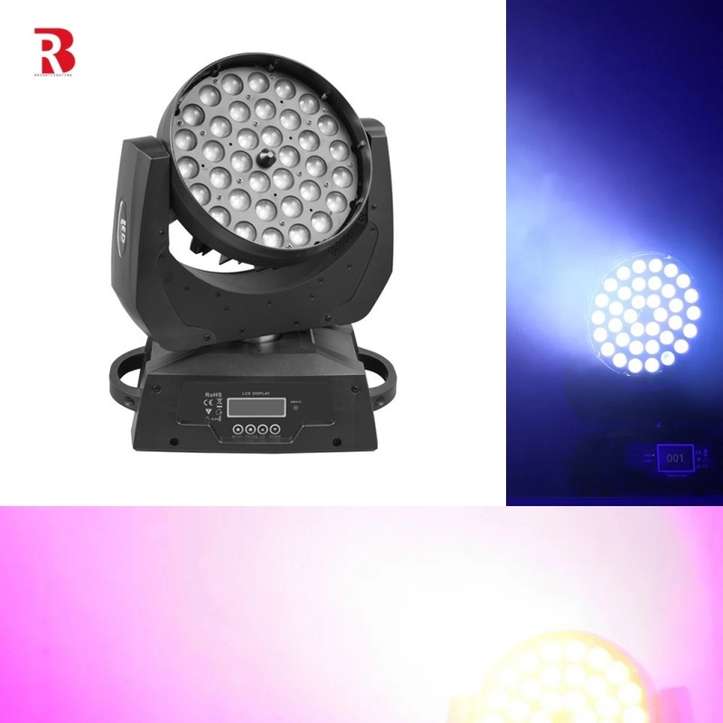 4in1 Rgbw Zoom Led 36pcs X 10w ขับเคลื่อนหัวล้างแสงสําหรับการสว่างงานมืออาชีพ