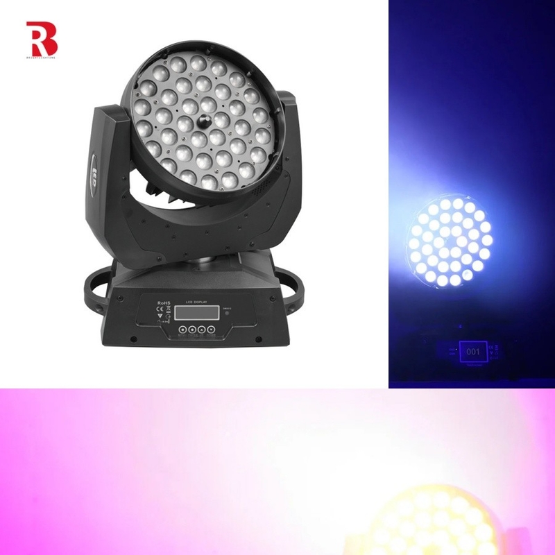 4in1 Rgbw Zoom Led 36pcs X 10w ขับเคลื่อนหัวล้างแสงสําหรับการสว่างงานมืออาชีพ