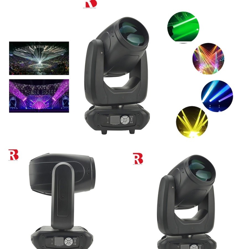 DMX512 295W ไฟหัวเคลื่อนไหว Master Slave Modes สําหรับการล้างน้ําอ่อน