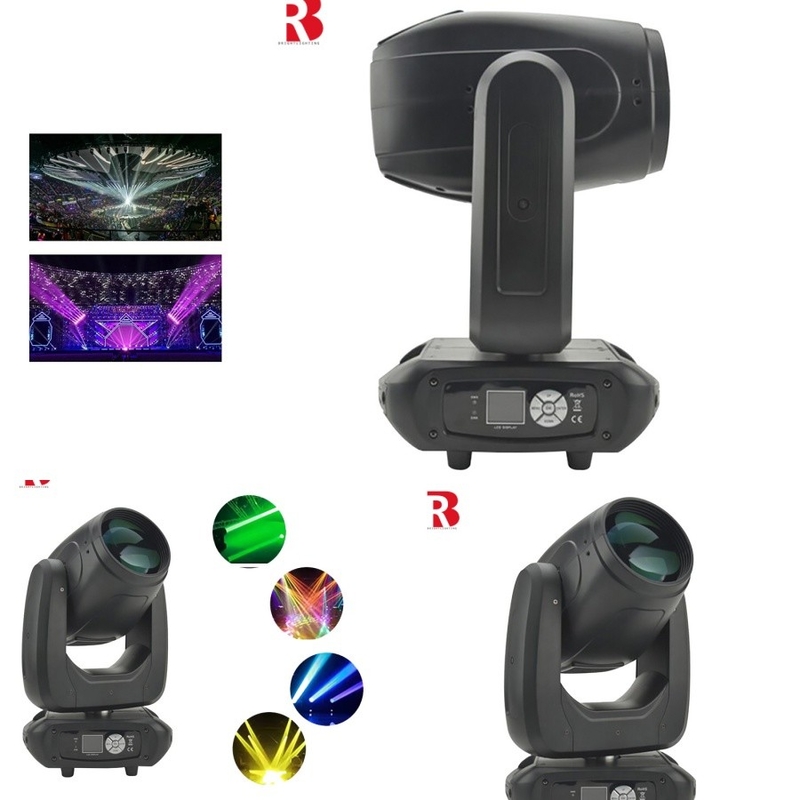 DMX512 295W ไฟหัวเคลื่อนไหว Master Slave Modes สําหรับการล้างน้ําอ่อน