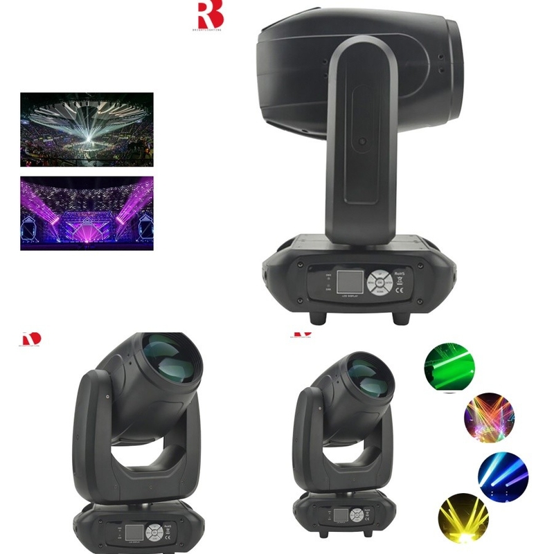 DMX512 295W ไฟหัวเคลื่อนไหว Master Slave Modes สําหรับการล้างน้ําอ่อน