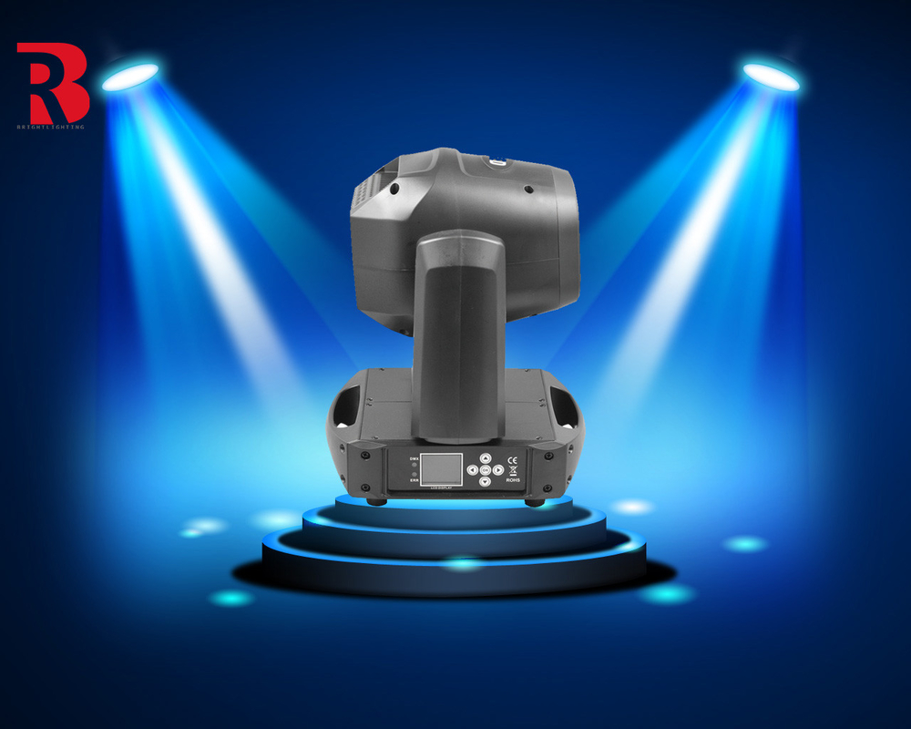150W White LED DMX Rotation 5 Facet Prism อัตโนมัติ LED ขับเคลื่อนหัวแสงเวที