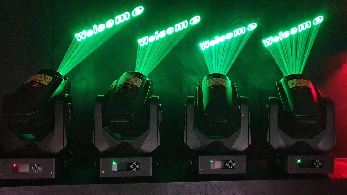 DMX512 มินิ 2-3-4W โรงงานแสงเลเซอร์
