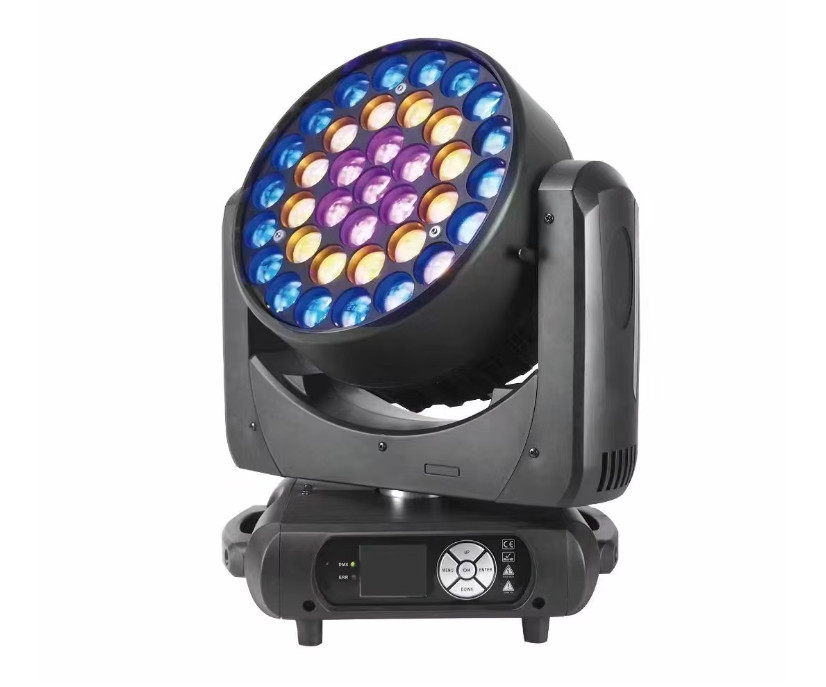 37*15W LED RGBW 48CH ความสว่างสูง LED ไฟหัวเคลื่อนที่สําหรับงานแต่ง