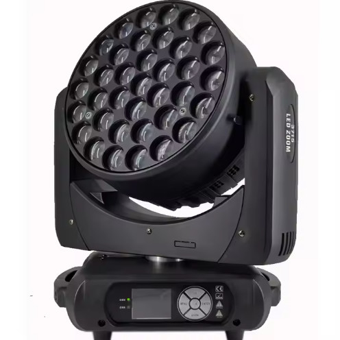 37*15W LED RGBW 48CH ความสว่างสูง LED ไฟหัวเคลื่อนที่สําหรับงานแต่ง