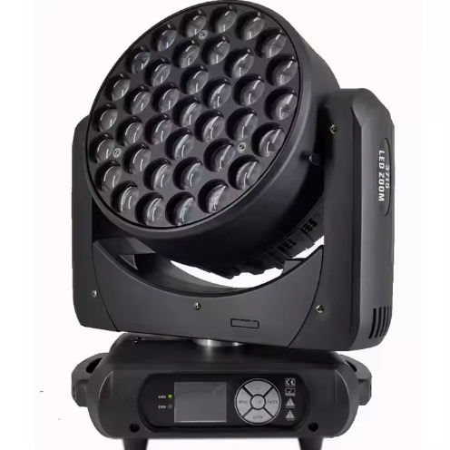 48CH ความสว่างสูง LED ไฟหัวเคลื่อนที่ 37 * 15W LED RGBW สําหรับบาร์