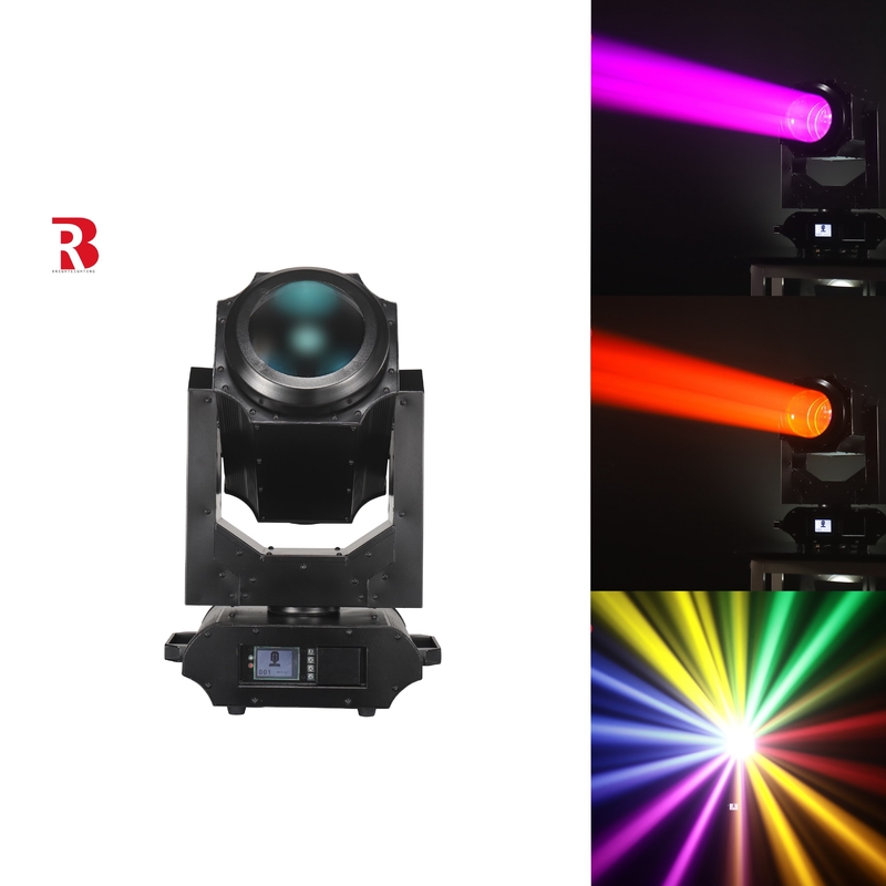 กันน้ํา IP65 380W DMX Super Beam 380 ด้านหน้าเคลื่อนที่แสงสําหรับกลางแจ้ง