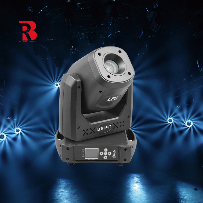 150W LED Moving Head Stage Light White LED DMX Rotation 5 Facet Prism อัตโนมัติความสามารถสูง สําหรับบาร์งานแต่ง