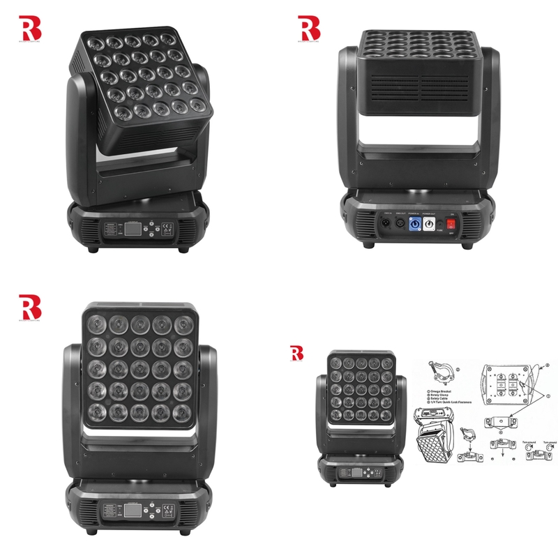 อลูมิเนียมสลัด Preprofessional Stage RGB LED stage light จําหน่าย