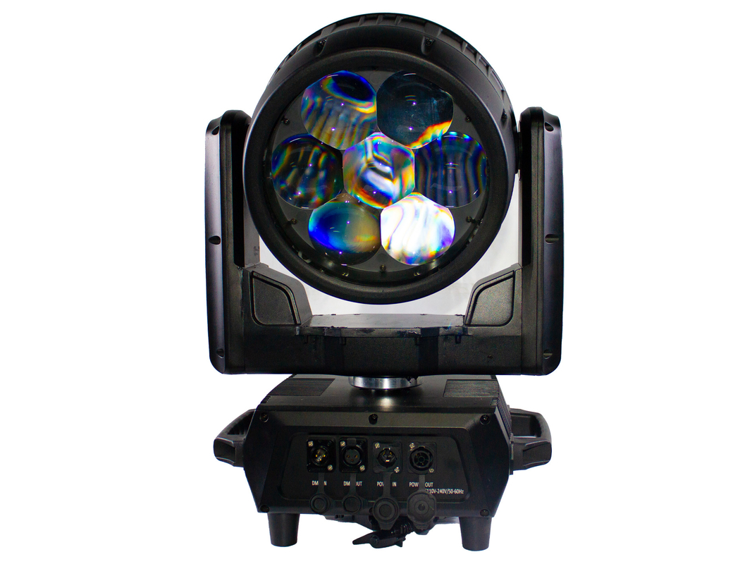 ไฟเวทีมืออาชีพ 7x40w RGBW Led Zoom Wash หัวเคลื่อนไหว DJ Disco stage lighting