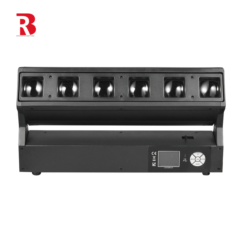6pcs 40w RGBW พิกเซล LED โซมเบย์ ล้าง ดิสโก้ สเตจแสงสําหรับคลับ