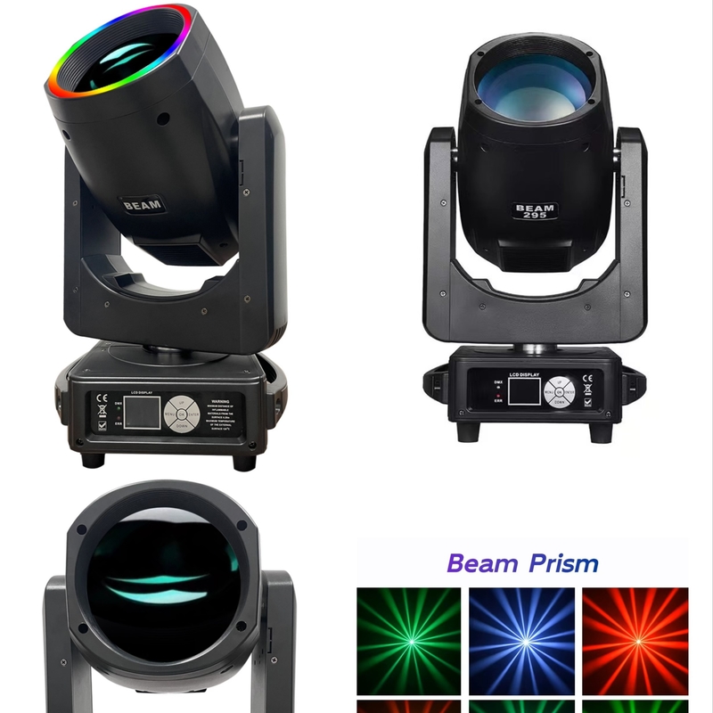 295w Beam Light อุปกรณ์เวทีมืออาชีพพร้อมจอ LCD