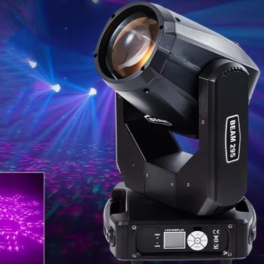295w Beam Light อุปกรณ์เวทีมืออาชีพพร้อมจอ LCD
