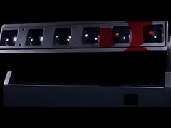 สเตจ ดิสโก้ ไดจี ไฟฟ้า DMX ไฮด์พิกเซล 6X40w Beam Wash Zoom Bar LED ไฟเคลื่อนที่