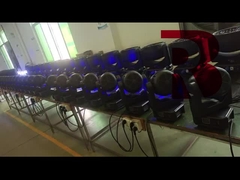 ไฟเวทีมืออาชีพ 7x40w RGBW Led Zoom Wash หัวเคลื่อนไหว DJ Disco stage lighting
