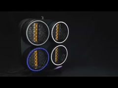 ขับเคลื่อนหัวแสง ผู้ผลิต Retro 4 ตา Blinder RGB LED Beads