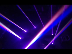 ล้างบาร์ RGBW LED แมตริกซ์โรลเลอร์สําหรับ Disco คลับ Beam กระแสแสงหัว