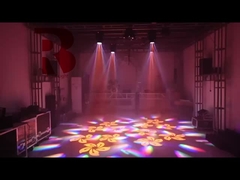 รูปแบบขนาดเล็กด้วย Prism RGBW สําหรับโชว์ 6 วงตาผึ้งแสง