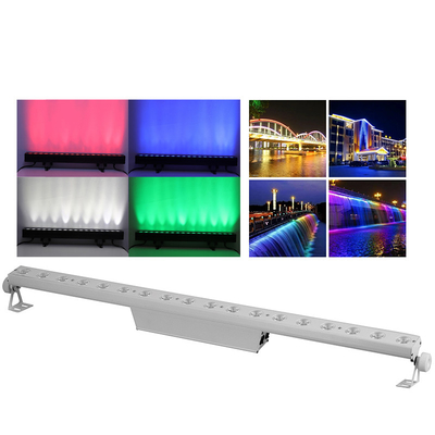 LED Stage City Professional Pixel Bar 18*4W RGBW แสงล้างในห้องสําหรับโชว์