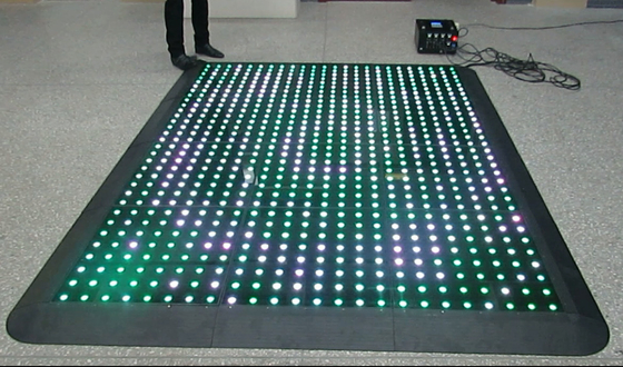 ผลการผสมผสานสีพื้นเต้นรํา LED stage light DMX